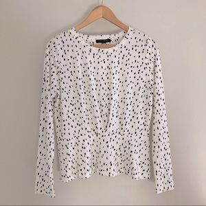 NWT Banana Republic patterned blouse